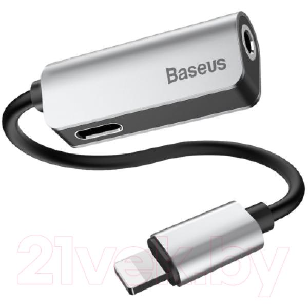 Адаптер Baseus L32 IP Male to 3.5mm+IP Female / CALL32-0S
