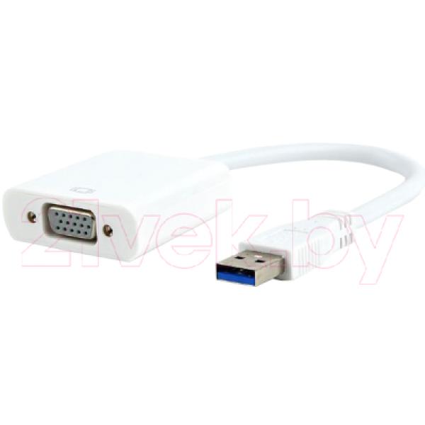 Адаптер Cablexpert AB-U3M-VGAF-01-W