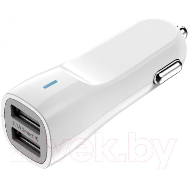 Адаптер питания автомобильный Olmio 2USB 2.1A / 038761