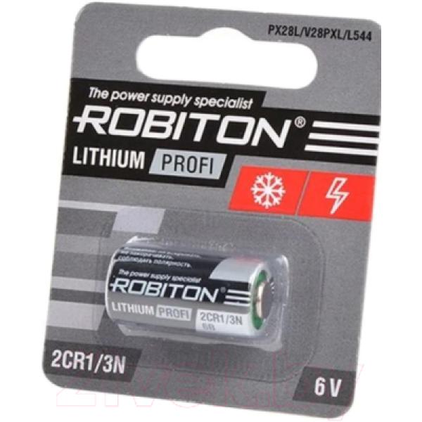 Аккумулятор Robiton Profi 2CR1/3N BL1