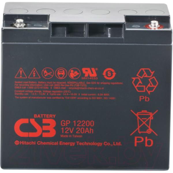 Батарея для ИБП CSB GP 12200B1B 12V/20Ah