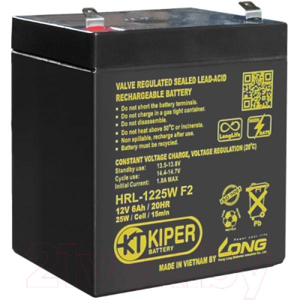 Батарея для ИБП Kiper HRL-1225W F2 12V/6Ah