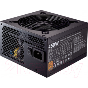 Блок питания для компьютера Cooler Master MWE 450 Bronze (MPE-4501-ACAAB-EU)