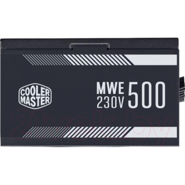 Блок питания для компьютера Cooler Master MWE 500 White (MPE-5001-ACABW-EU)