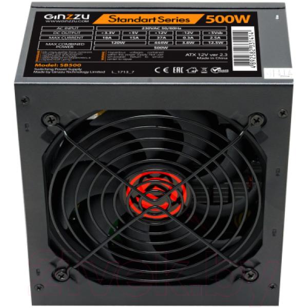 Блок питания для компьютера Ginzzu SB500 500W