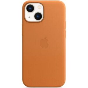 Чехол-накладка Apple Leather Case With MagSafe для iPhone 13 Mini / MM0D3