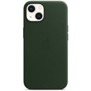 Чехол-накладка Apple Leather Case With MagSafe для iPhone 13 / MM173