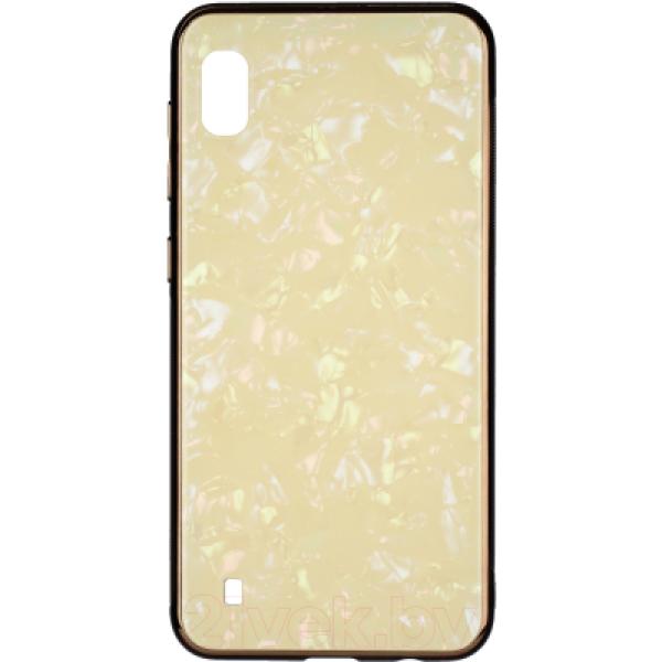 Чехол-накладка Case Marble glass для Galaxy A10