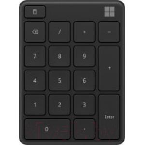Цифровая клавиатура Microsoft Bluetooth Number Pad Black (23O-00006)