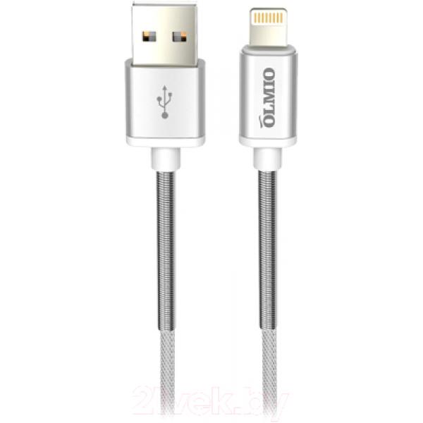 Кабель Olmio Hd USB 2.0 - lightning 2.1A / 038645