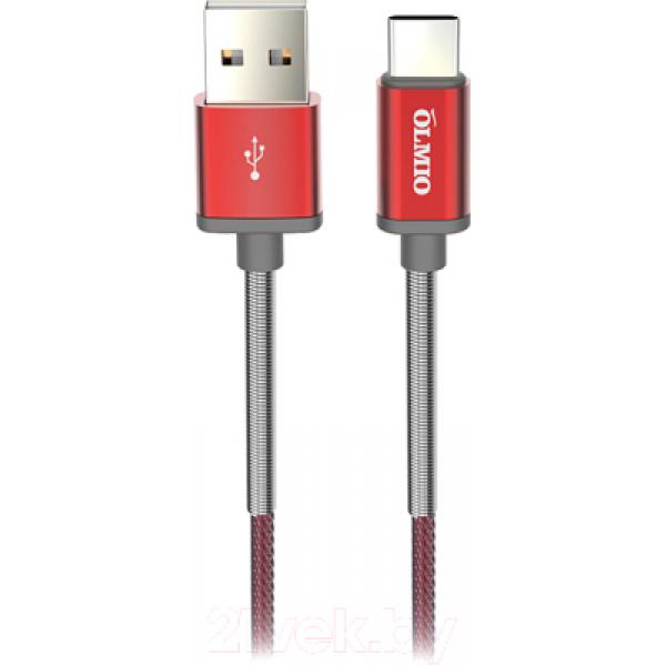 Кабель Olmio HD USB 2.0 - USB Type-C 2.1A / 038839