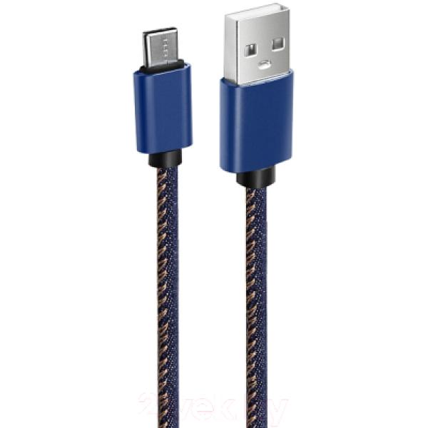 Кабель Olmio Jeans USB 2.0 - Type-C / 041653