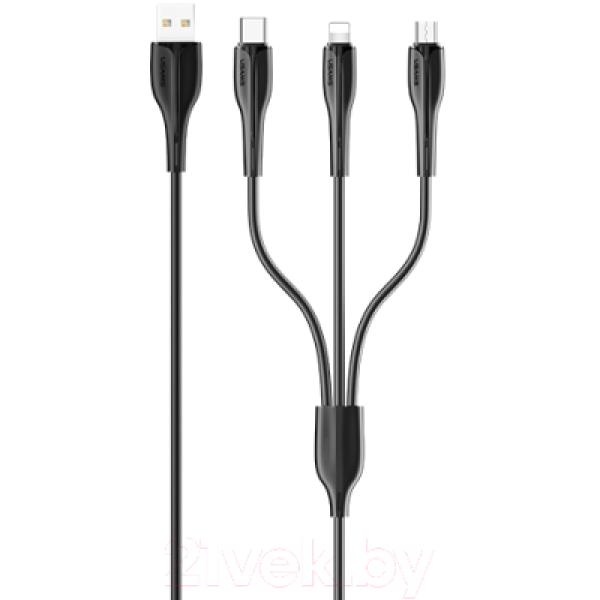 Кабель Usams U38 3в1 / SJ374USB01