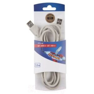 Кабель/переходник Rexant Штекер USB-А - штекер USB-A / 06-3152