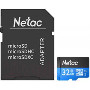 Карта памяти Netac P500 Standard 32GB (NT02P500STN-032G-R)