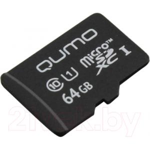 Карта памяти Qumo microSDHC (Class 10) 32GB (QM64GMICSDXC10U1NA)