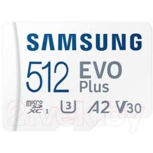 Карта памяти Samsung Evo Plus MicroSD 512GB (MB-MC512KA/RU)