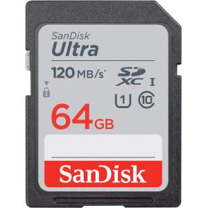 Карта памяти SanDisk Ultra 64GB (SDSDUN4-064G-GN6IN)