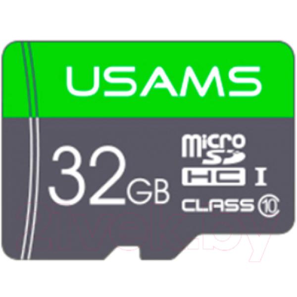 Карта памяти Usams MicroSDHC 32GB Class 10 / ZB94TF01