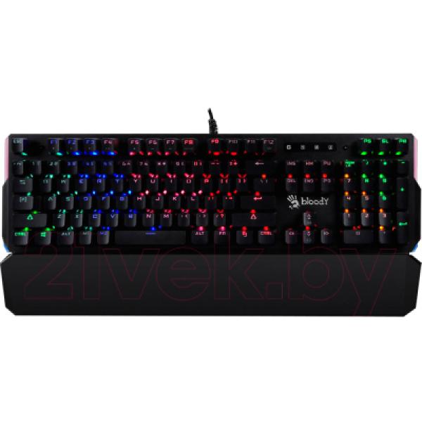 Клавиатура A4Tech Bloody B885N Light Strike Blue