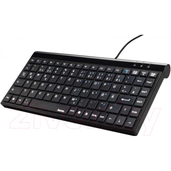 Клавиатура Hama Slimline Mini-Keyb SL720 / R1050449