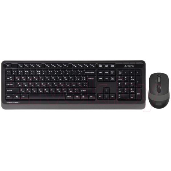 Клавиатура+мышь A4Tech Wireless Desktop Fstyler FG1010