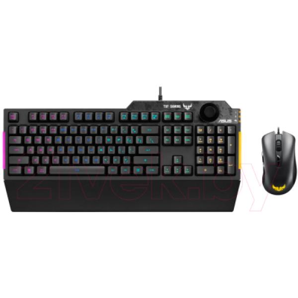 Клавиатура+мышь Asus TUF Gaming Combo / 90MP02A0-BCRA00