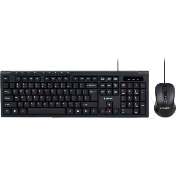 Клавиатура+мышь Gembird KBS-UM-03-RU