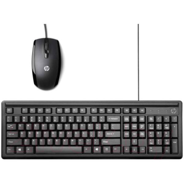 Клавиатура+мышь HP 100 Wired Mouse and Keyboard (240J7AA)