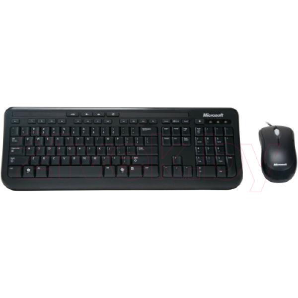 Клавиатура+мышь Microsoft Wired Desktop 600 (APB-00011)