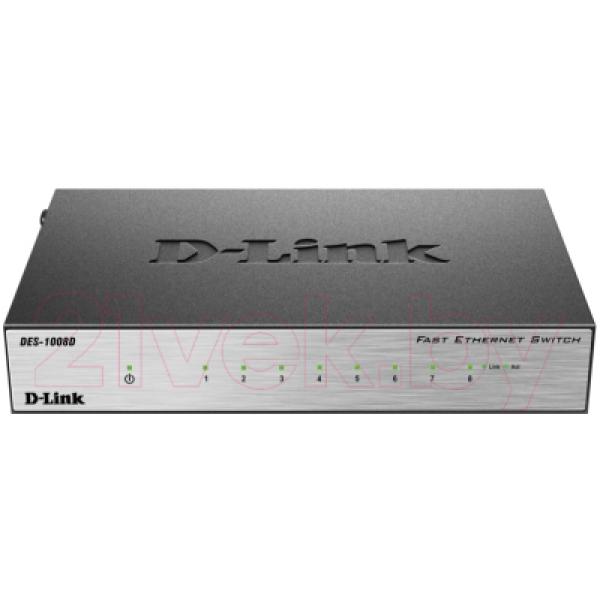 Коммутатор D-Link DES-1008D/L2B