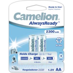 Комплект аккумуляторов Camelion AA-2300-BP2 NH Always Ready