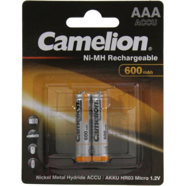 Комплект аккумуляторов Camelion NH-AAA 600BP2