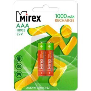Комплект аккумуляторов Mirex HR03 / HR03-10-E2
