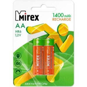 Комплект аккумуляторов Mirex HR6 / HR6-14-E2