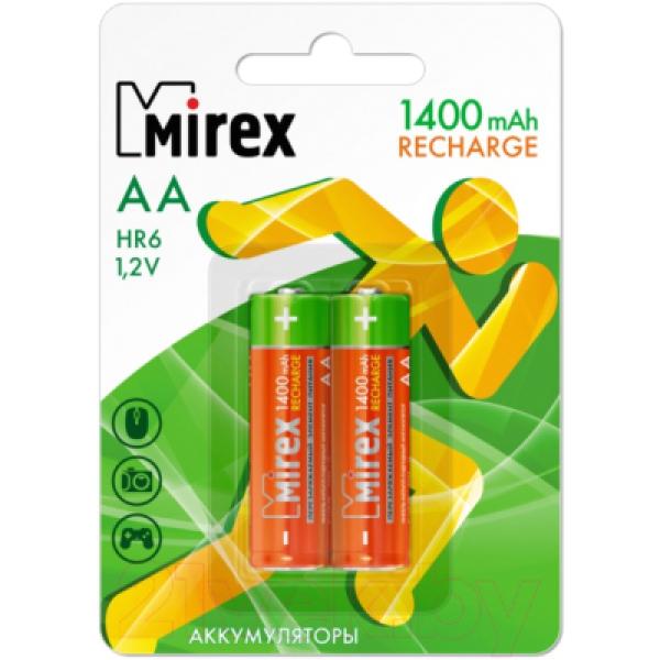 Комплект аккумуляторов Mirex HR6 / HR6-14-E2