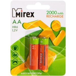 Комплект аккумуляторов Mirex HR6 / HR6-20-E2