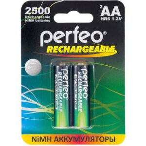 Комплект аккумуляторов Perfeo AA2500mAh/2BL