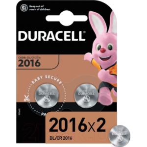 Комплект батареек Duracell Specialty Lithium DL/CR 2016