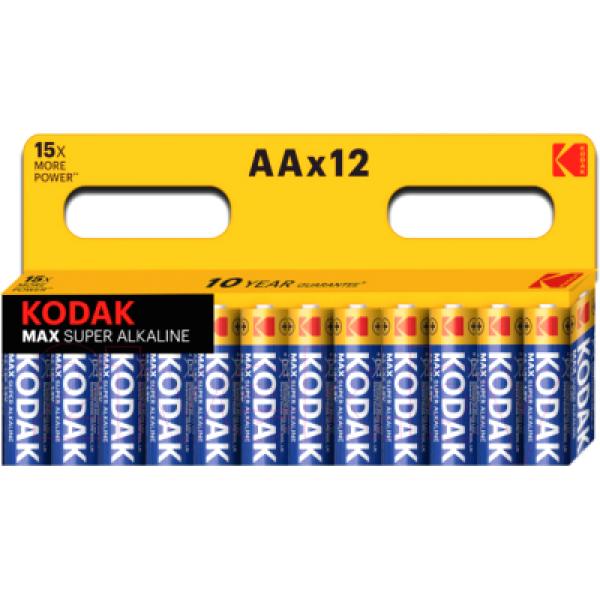 Комплект батареек Kodak Max LR6 BL-12 (Б0008961)