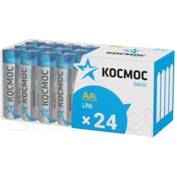 Комплект батареек Космос LR6 пластиковый бокс