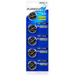 Комплект батареек Pleomax CR2032 / SmCR2032/5bl