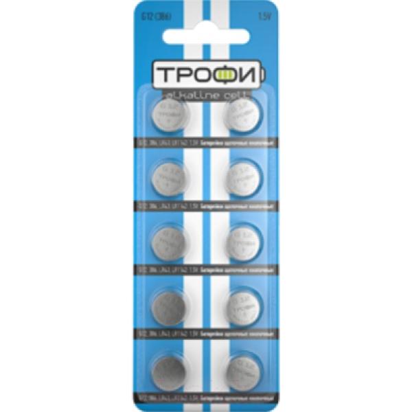 Комплект батареек Трофи G12 LR1142 LR43 / C0035049