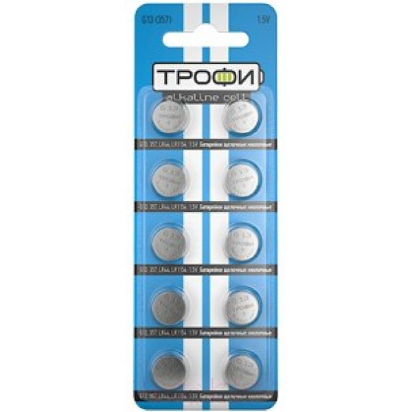 Комплект батареек Трофи G13 (357) LR1154 LR44 / C0034935
