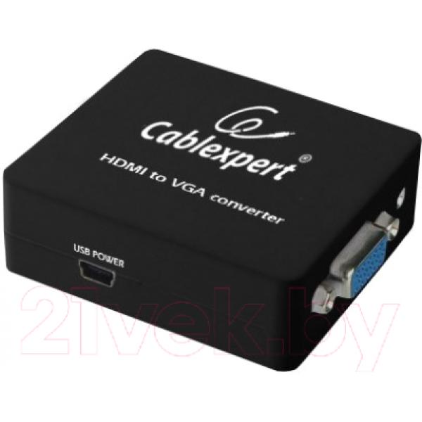 Конвертер цифровой Cablexpert DSC-HDMI-VGA-001