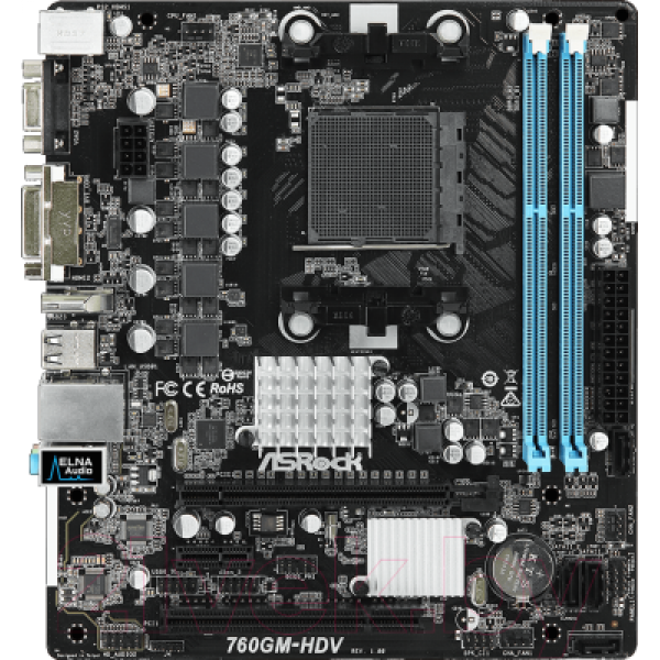 Материнская плата AsRock 760GM-HDV