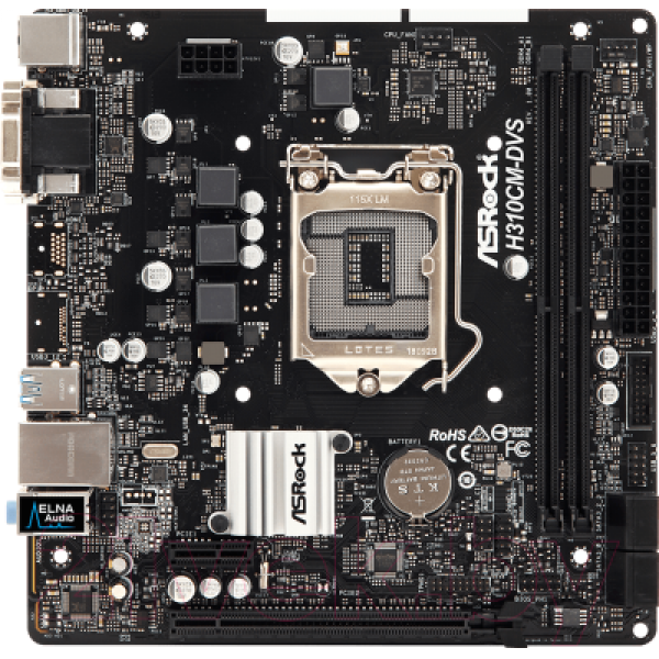 Материнская плата AsRock H310CM-DVS
