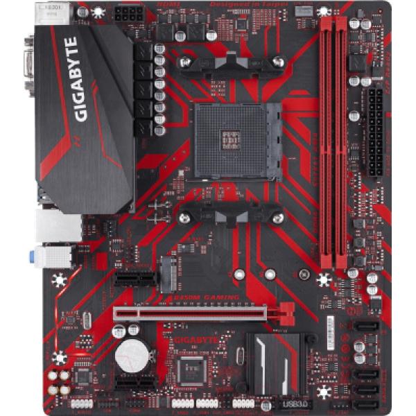 Материнская плата Gigabyte B450M Gaming