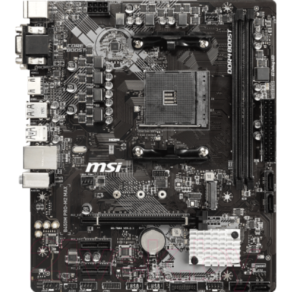 Материнская плата MSI B450M PRO-M2 Max