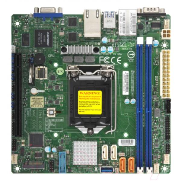 Материнская плата Supermicro MBD-X11SCL-IF-B